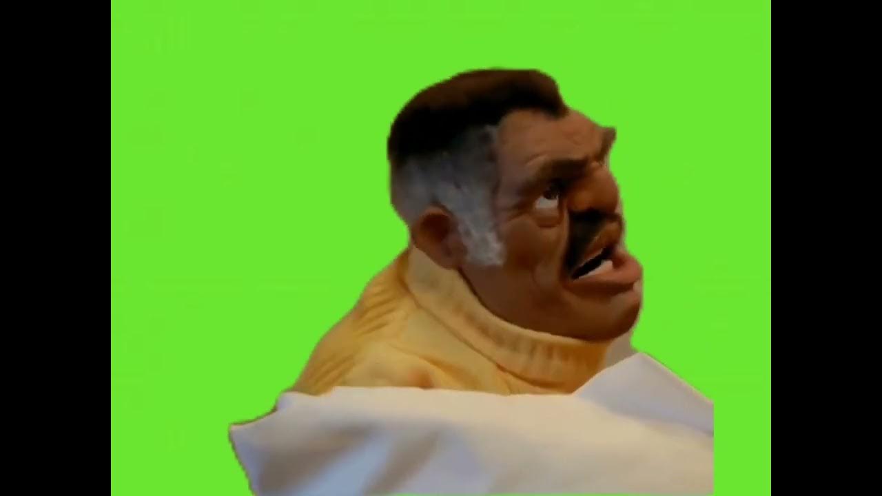 He’s in the wall green screen YouTube