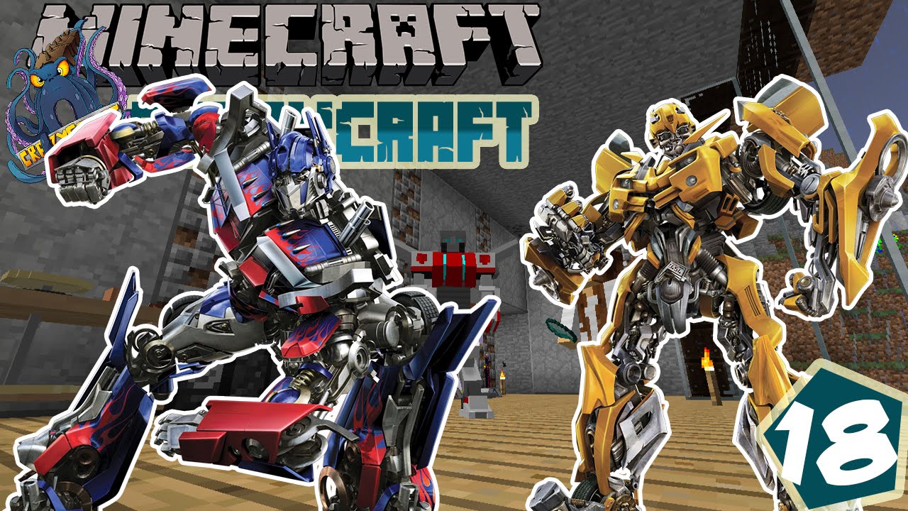 JADI TRANSFORMER Crazycraft Modpack Indonesia Ep18 YouTube