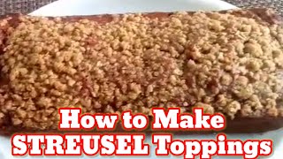 How to Make Streusel Topping for Banana Bread