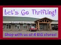 Lets go thrifting for vintage at 4 thrift stores in mn  wi  we found lots of midcentury goodies