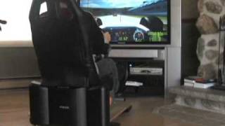 Amazing rFactor with my Motion Cockpit