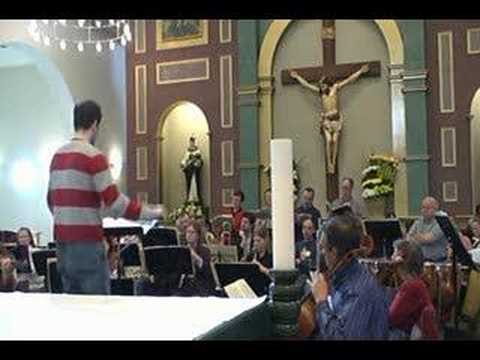 Mozart Coronation Mass KV 317 Benedictus - Rehearsal