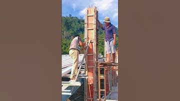 Formwork for column 3 #construction #design #building #construction #home #house #work #builder