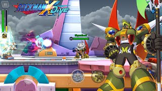 Rockman X DiVE: Massimos hitbox comparison