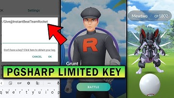 PGSharp New Limited Key | Get All Premium Features For Free | PGSharp New Free Key For Everyone