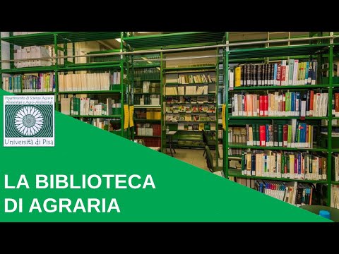 La Biblioteca di Agraria