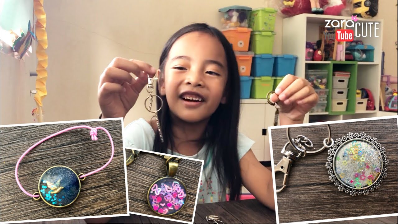 Zara Cute DIY Craft Kerajinan  Membuat Gantungan  Kunci  