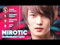 TVXQ MIROTIC Line Distribution Lyrics Karaoke PATREON REQUESTED