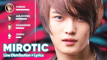 TVXQ! - MIROTIC (Line Distribution + Lyrics Karaoke) PATREON REQUESTED