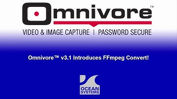 Omnivore™ v3.1 Portable Digital Video Capture Tool w/FFmpeg Convert