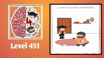 Brain Test 4 Level 451 Solution Walkthrough