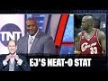 Shaq Gets Quizzed on His Old Jersey Numbers | EJ's Neat-O Stat