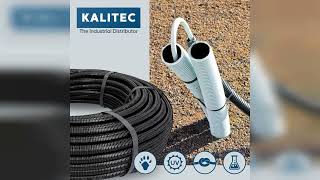 Rezension: 10 Meter Kalitec Wellrohr geschlitzt NW 8,5 I Wellschlauch offen I Marderschutzrohr I ...