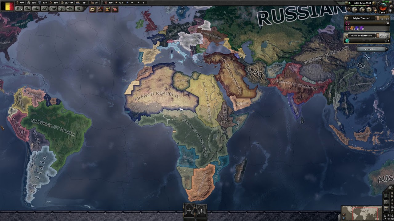 Hearts Of Iron 4 Belgium