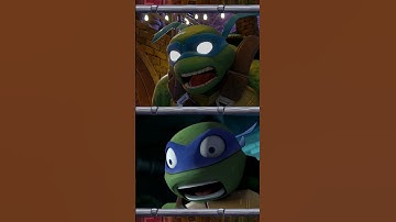 ninja turtles battle robot turtles in FORTNITE! 🤖🐢 #shorts #tmnt