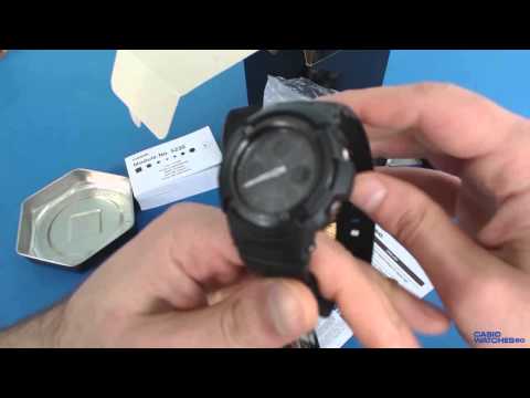 G-Shock Wave Ceptor Solar AWG-M100B-1AER - YouTube