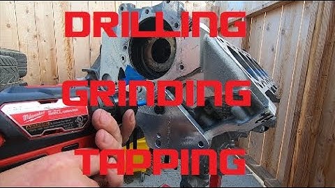 Pt 9 Pivot Pins, Drilling, Tapping, & Final Cleaning - 5.0 Stroker 4.6 Teksid Engine Block