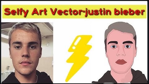 Justin Bieber Selfy vector Art 2019