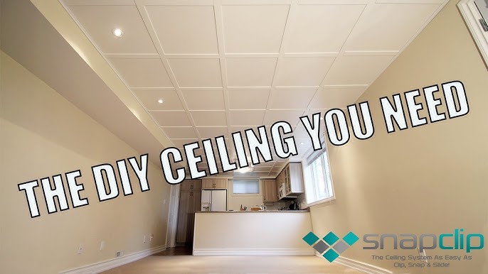 CeilingMax Surface Mount Ceiling Grid Installation 