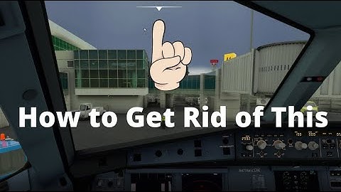 How to Remove the Game Bar in Microsoft Flight Simulator 2020
