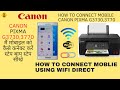 HOW TO CONNECT CANON PIXMA G3730,3770 #canonprinter #canonmobileprint