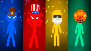 1234 Players - Funny Stickman Party Random Minigames Gameplay screenshot 5