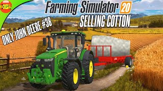 John Deere Farm FS20 #38 - Made 1,26,000 From Cotton! Farming Simulator 20 Timelapse Gameplay