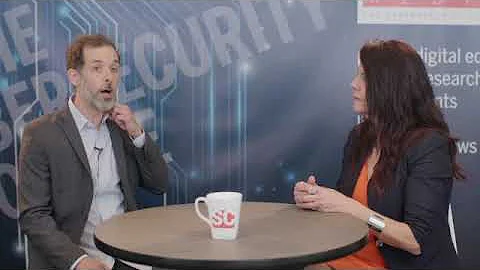 Kurtis Minder, GroupSense CEO and SC's Teri Robinson