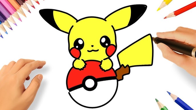 Tutorial de Desenho: PIKACHU - Pokémothim