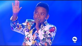 Video thumbnail of "Te busco - Carlos Mario Castro | La Voz Kids Colombia 2018"