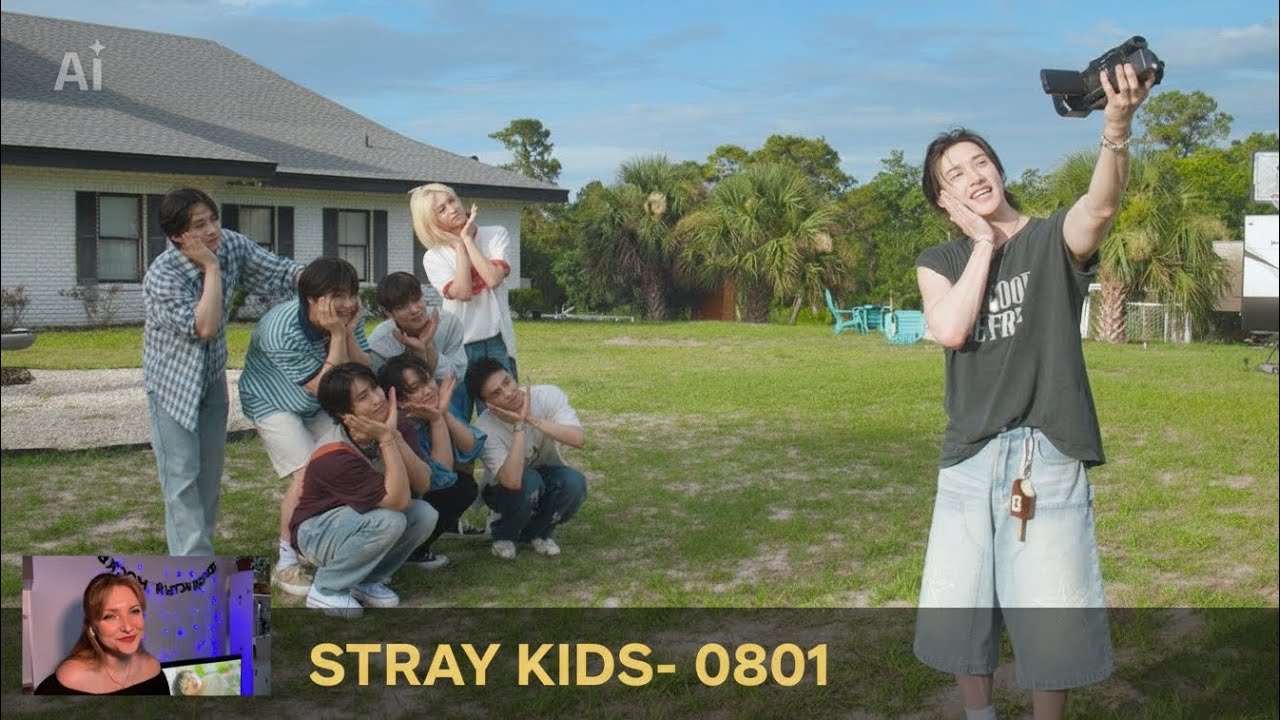 САМЫЙ НЯШНЫЙ КЛИП 🥹 Реакция на клип STRAY KIDS- 0801 ✨