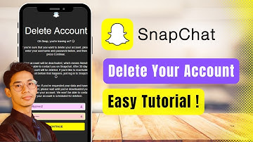 How to Delete Account on Snapchat ! [iPhone / Android]