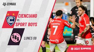 Cienciano 3-1 Sport Boys: resumen de hoy, mejores jugadas y goles | #Liga1TeApuesto2026