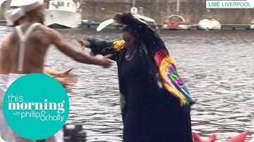 Alison Makes a Splash on the This Morning Weather Map | This Morning