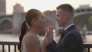 Beautiful City Wedding at Minneapolis Event Center | Taylor &amp; Joe&#39;s Wedding Film
