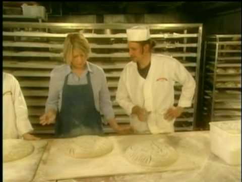 Sim Cass, Bread Baker, with Martha Stewart