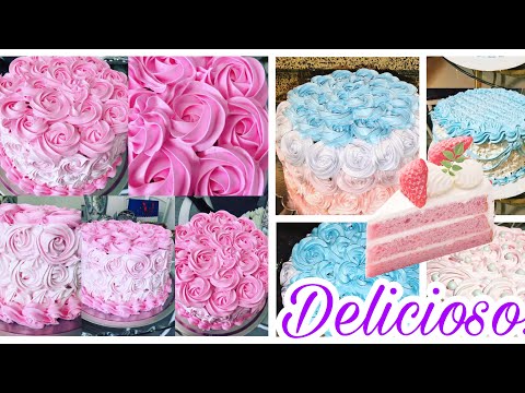 Video: Pastel Doble De Merengue