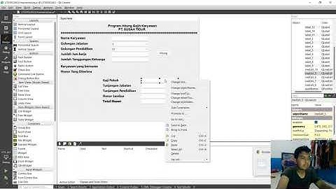 Program Hitung Gaji Karyawan menggunakan Qt-creator