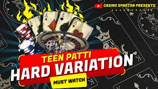 Teen Patti Variation Hardest Level I Aflatoon, sequential joker, blackjack and much more #teenpatti screenshot 1