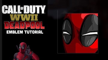 Call Of Duty World War 2 - Deadpool Emblem Tutorial