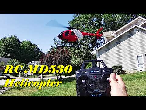 RCERA C184 MD530 RC Helicopter Flight Test Review