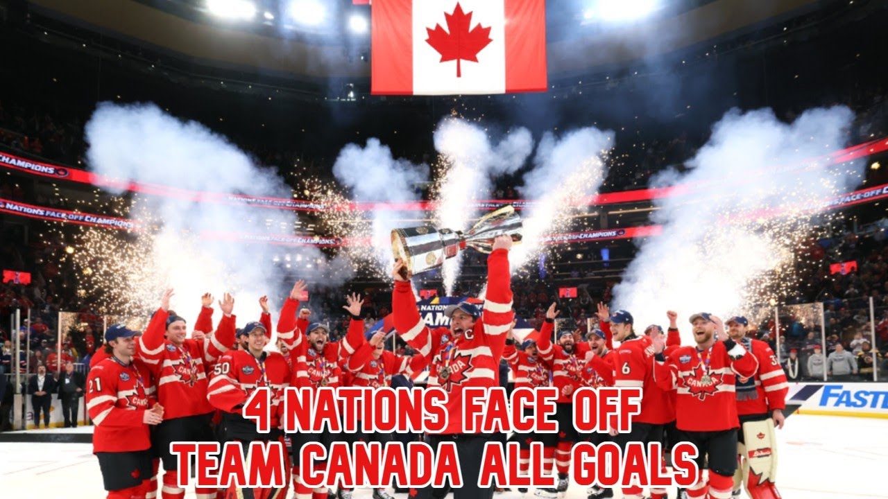 Team Canada All Goals at the 4 Nations Face Off - YouTube