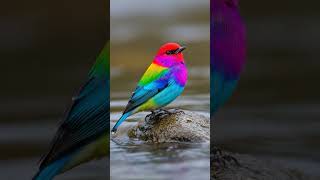 tiny bird gentle calm background