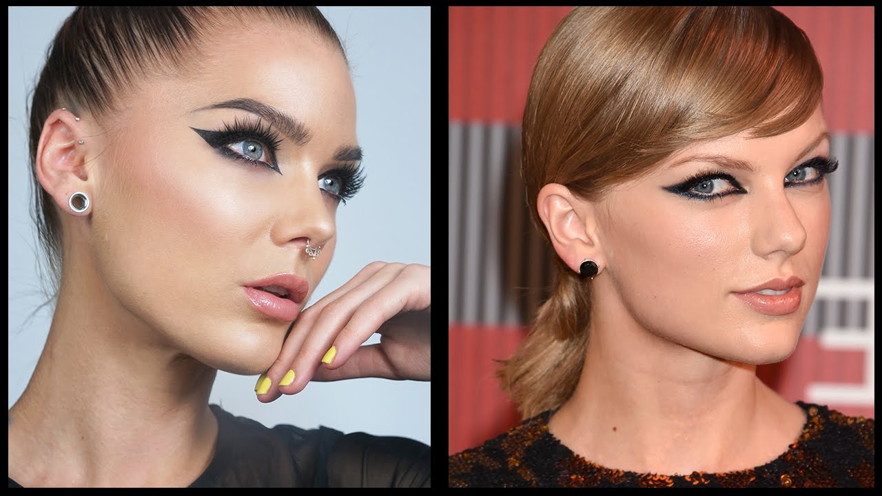 Taylor Swift 2015 VMAs Makeup Tutorial Linda Hallberg Makeup