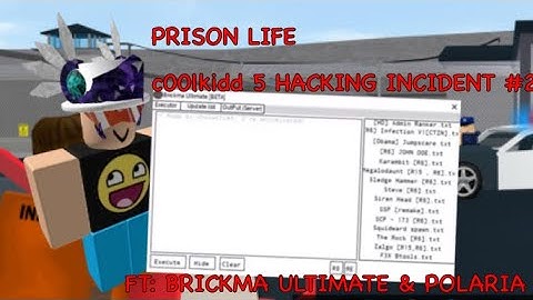 [2025] HACKING INCIDENT #3! HACKING PRISON LIFE