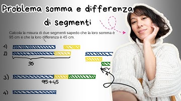 Problema con somma e differenza di segmenti || prima media