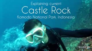 Explaining Current: Castle Rock, Komodo National Park, Indonesia