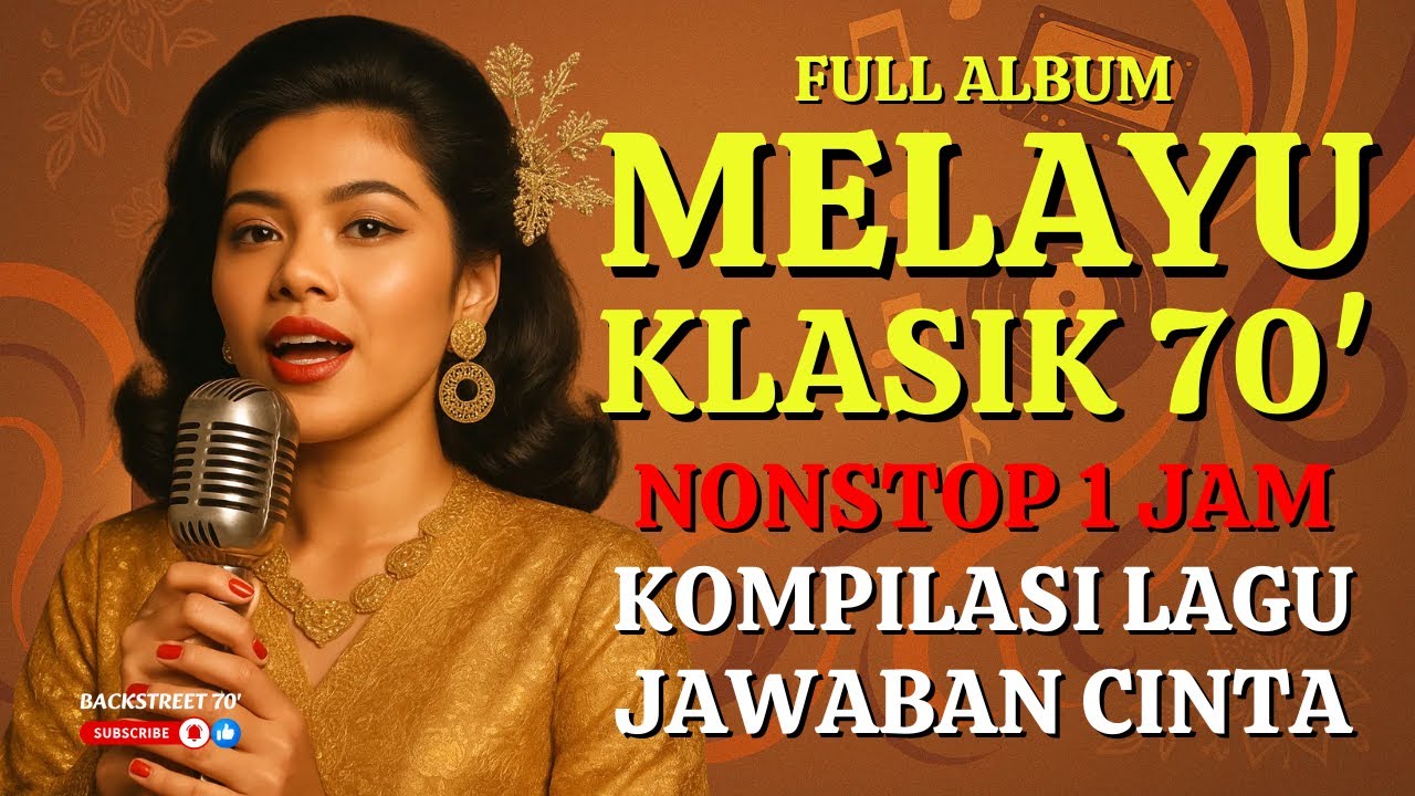 "KOMPILASI ALBUM JAWABAN CINTA" 🎵 BEST HITS MELAYU KLASIK 70-AN