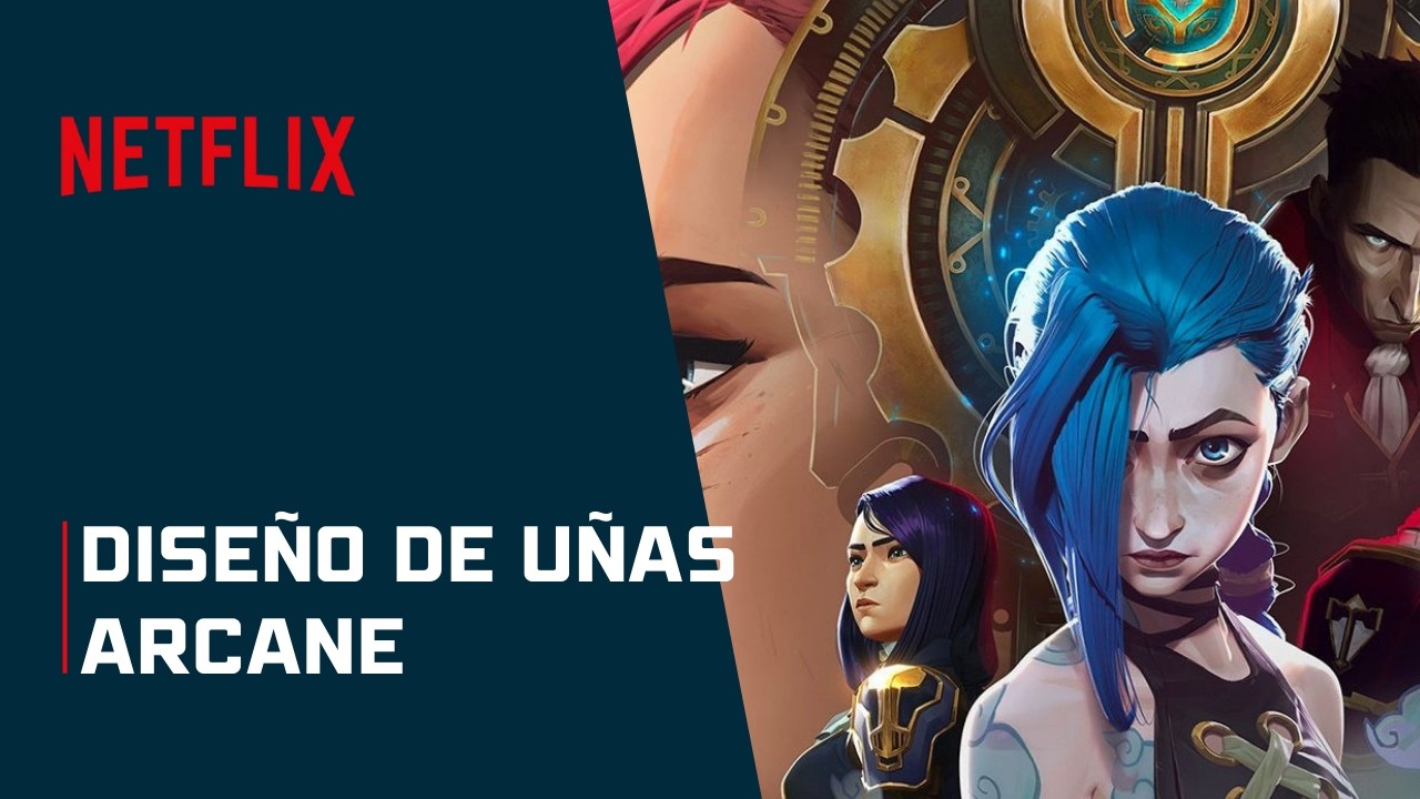 Diseño de Uñas inspirado en ARCANE NETFLIX - YouTube