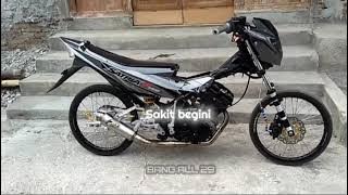 Modifikasi Satria Fu Simple Keren.😱